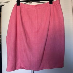 Talbots Pink A-Line Skirt
